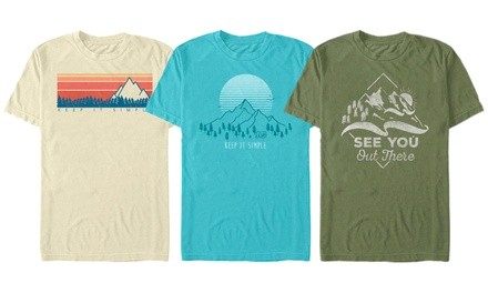 Men's Camping Adventure Tees