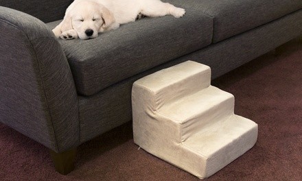 Petmaker High-Density Foam 3-Tier Pet Steps