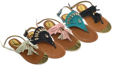 Victoria K Women's Cushioned Sandals