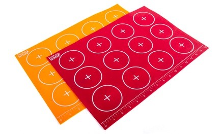 Kitchen Plus Home Silicone Baking Mats (2-Pack)