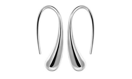 Teardrop Earrings for Women-Sterling Silver Earrings- Drop Earrings