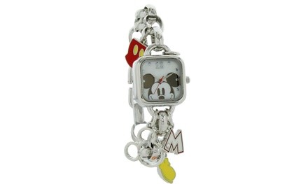 MK2228 Mickey Mouse Charm Bracelet Watch