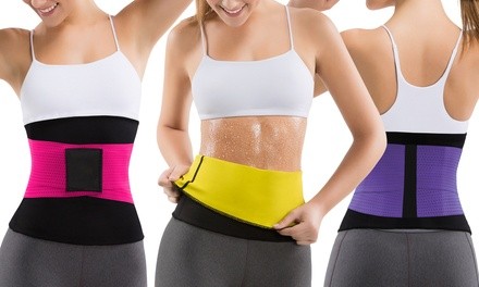 Hot Shapers Sweat Shaper Belt with Waist Trainer for Women