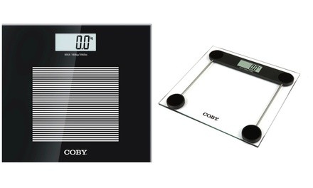 Coby Digital Glass Bathroom Scale