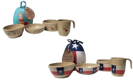 Stackable Eco-Friendly Bowl Cup Set (5-Piece) 