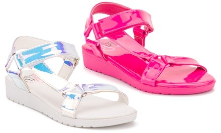 Olivia Miller Girls' Flashy Sandals 