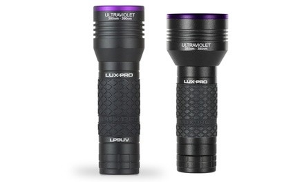 LUX-PRO Portable Black Light Ultraviolet LED Flashlight (9UV or 32UV)