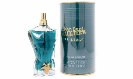 Jean Paul Gaultier Le Beau Eau de Toilette for Men (4.2 Fl. Oz.)