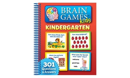 Brain Games Kids: Kindergarten Kids' Book