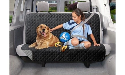 Reversible Dual-Purpose Back-Seat Cover