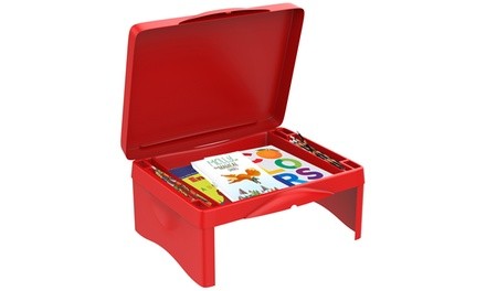 Hey! Play! Kids' Folding Lap Desk with Storage