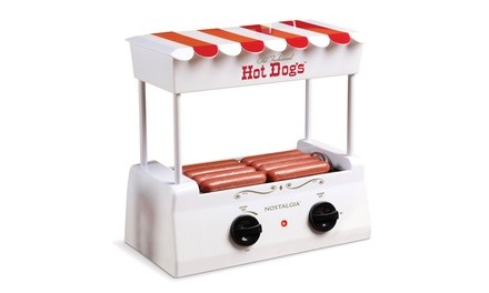 Nostalgia HDR565 Hot Dog Roller and Bun Warmer