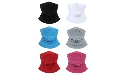 Pink Box Multi-Functional Double-Stitched 160GSM Rave Mask Bandana (1-, 3-, or 6-Pack)