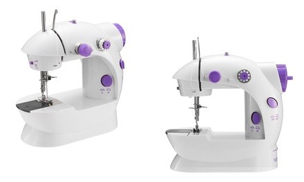 iMounTEK Portable 2-Speed Mini Electric Sewing Machine with Foot Pedal