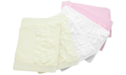 Angelina Baby Lace Tiered Rhumba Tights (6-Pack)