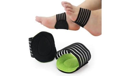 4x Heel Foot Pain Relief Plantar Fasciitis Insole Pads Arch Support Shoes Insert