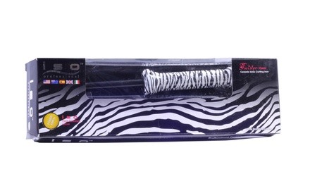 ISO Beauty Zebra Twister Curling Wand