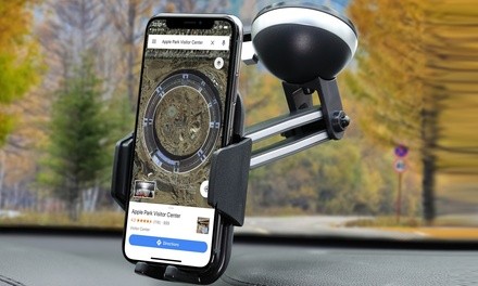 LAX Premium Adjustable Car Mount for Cell Phones (1-, 2-, or 3-Pack)