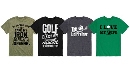 Instant Message: Men's Funny Dad Golf Shirts