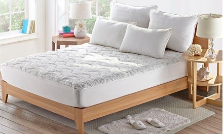 New Home Hypoallergenic and Waterproof Bamboo Mattress Pad