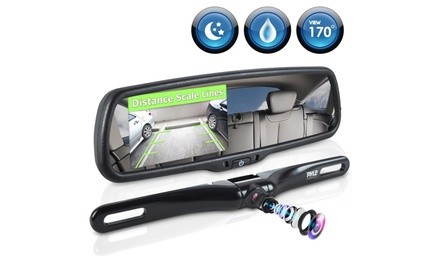 Rearview Backup Parking Assist Camera & Display Monitor System Kit