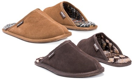 Muk Luks Men's Dave Suede Scuff Slipper