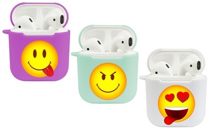 Airpod Smiley Protective Case by Pink Box