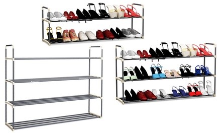 Home-Complete Tiered Shoe Rack