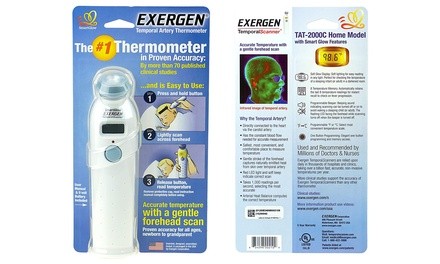 Exergen Temporal Scan Forehead Artery Baby Thermometer