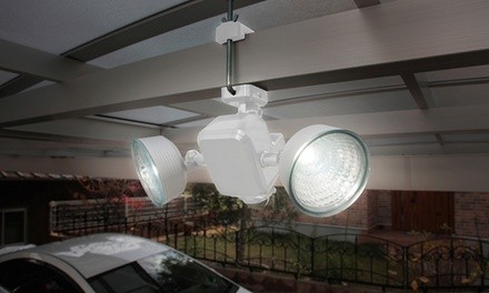 Lumenology Battery-Powered Dual-LED Motion Sensor Security Light