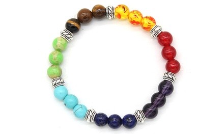 Genuine Gemstone Healing Chakra Bracelet by DreamGem