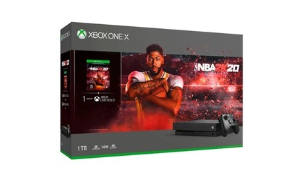 Microsoft Xbox One X 1TB NBA 2K20 Bundle (Black)