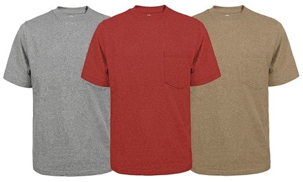 Victory Men's 100% Cotton T-Shirt (3-Pack; S-3XL)