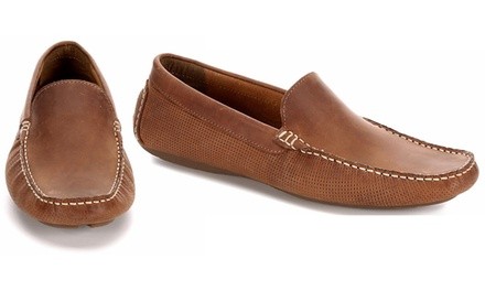 Franco Fortini Men's Nova Slip-On Loafers in Medium Width 