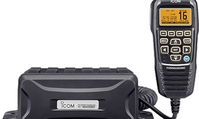 Icom M400BB VHF, Black Box w/Grey CommandMic IV