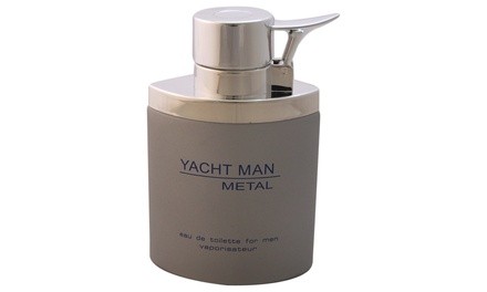 Yacht Man Metal by Myrurgia for Men - 3.4 oz EDT Spray