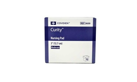 CURITY Disposable Nursing Pads 5 Inches Round (12 Box)