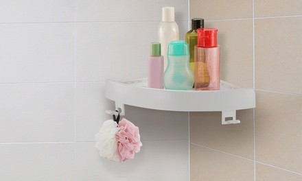 iMounTEK Bathroom Corner Triangular Shower Shelf