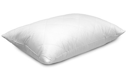 Stockholm Quilted Cover Goose Feather & Down Pillow (1- or 2-Pack)