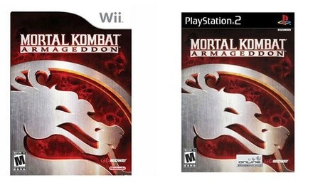 Classic Mortal Kombat: Armageddon for Nintendo Wii or Playstation 2