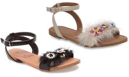 Olivia Miller Girls' Calisson Sandals