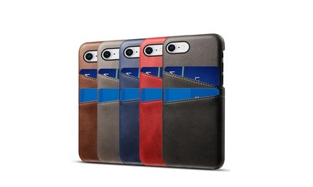 Waloo 2-Card Slot Case for iPhones