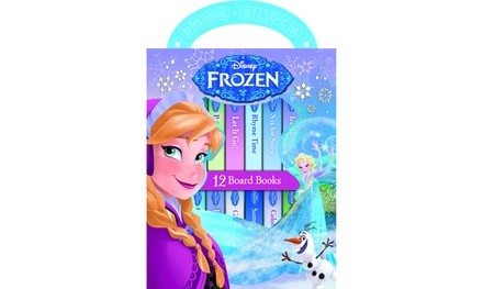 Disney Frozen - My First Library Board Book Block 12-Book Set - PI Kids