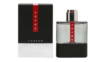 Prada Luna Rossa Carbon Eau de Toilette for Men (3.4 Fl. Oz.)