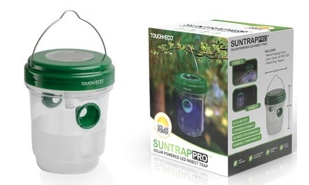 Touch Of ECO Solar LED Mosquito and Insect Trap (1-, 2-, or 3-Pack)