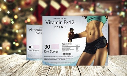 Vitamin B12 and Guarana Slimming Patches (30-Pack)