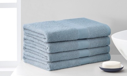 100% Cotton Classic Bath Towel Set (4-Piece)