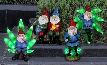 Pot-Smoking Garden Gnomes