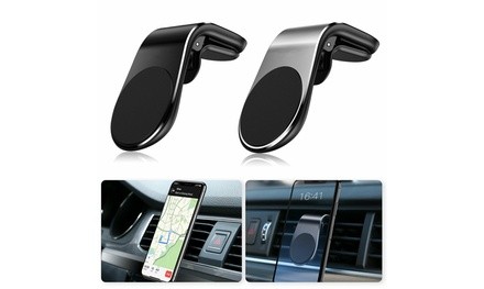 Magnetic Car Gravity Air Vent Holder Phone Clip Mount Stand For Apple iPhone 