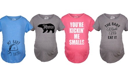 Mama Bear, Prangry, and My Baby Loves Tacos Maternity Tee